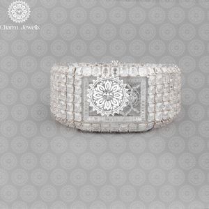 นาฬิกาข้อมือผู้ชาย Charm Luxury Fashion ตัวเรือนสแตนเลสสตีล ขนาด 40 มม. ระบบกลไกอัตโนมัติ พร้อมฟังก์ชั่นวันที่ สายแบบกดปุ่ม - Product Image 6
