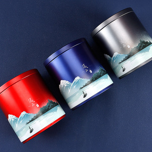Nuevo listado, suministro chino, tarro de hierro personalizado, caja de embalaje de alimentos de regalo para té con asa - Product Image 4