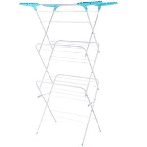 Supports de séchage de linge à 3 niveaux pour vêtements, serviettes d'intérieur et d'extérieur, utilisant des supports de séchage extensibles - Product Image 6