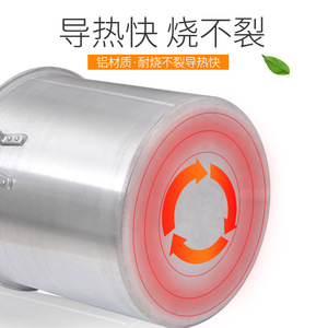 Aluminum Soup Pot 5L And Above Large Capacity Cooking With Lid For Commercial Use - Product Image 3