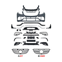 Kit de carrosserie AMG GLE63 amélioré de qualité supérieure 2015-2019 W166 GLE63 éclairage de pare-chocs avant et arrière nouvel état pour les modèles Benz