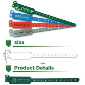 Usine Personnalisé Jetable Étanche Billet D'admission Bracelet PVC Bracelet Événement Festival Parc D'attractions <span class=keywords><strong>Concert</strong></span> Bracelet - Product Image 6