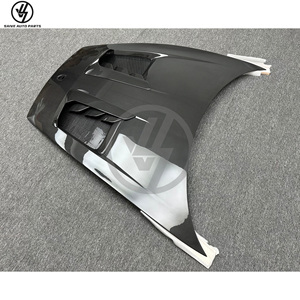 Capot en fibre de carbone sèche style GT3 RS pour Carrera S 992 911 2018-2024, noir brillant, tissage sergé, neuf, reproduction fidèle 1:1 - Product Image 2