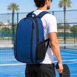 Mochila Grande y Resistente para Raqueta de Tenis Playa con Compartimento para Zapatos, Bolsa de Almacenamiento para Raqueta de Pádel para Hombres y Mujeres - Product Image 4