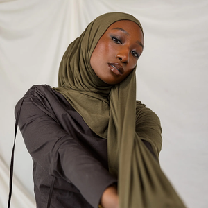 <span class=keywords><strong>Hijab</strong></span> en jersey de coton uni de haute qualité 170*60cm, foulard musulman extensible, écharpes ethniques, <span class=keywords><strong>hijab</strong></span> imprimé sur commande - Product Image 1