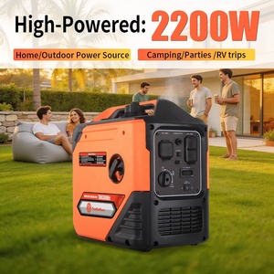 Générateur à essence portable 230/120&240V Orange pour alimentation de secours/extérieur/chantier K1 AC TKH3000is Gaso - Product Image 4