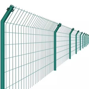 Structures de <span class=keywords><strong>jardin</strong></span> écologiques, panneaux de clôture en acier vert décoratifs 3D, panneaux de clôture en treillis soudé de calibre 6, clôture en treillis métallique 3D - Product Image 3