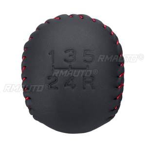 Universal Shift Knob Leather Car Gear Shift Lever Knob Stick for Toyota Trd Car Stick Shifter Knob Speed Faux Leather <b>Dropship</b> - Product Image 5