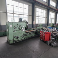 Tour horizontal semi-automatique d'occasion CW61125A, prix usine Tianshui, robuste, haute précision, pour le travail des métaux, 380V, garantie 1 an