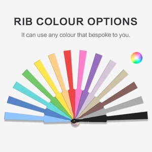 Tissu de sublimation de ventilateur en plastique pliant de poche avec impression personnalisée Style musical pour les promotions - Product Image 3