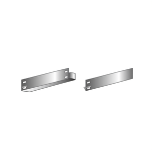 Paire de guides galvanisés Fami pour étagères série Tr, supports d'étagères D 500 mm - Product Image 3