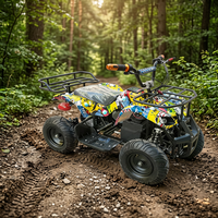Véhicule tout-terrain pour enfants Leduole LT-2 avec rotation à 360 degrés pour les parcs et les zones sablonneuses - Construction en fibre de verre