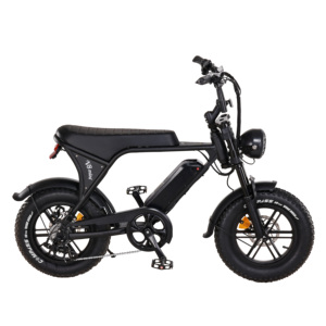 Mini bicicleta plegable eléctrica V8 de 16 pulgadas con neumático grueso, batería de litio plegable Ebike de 36V para niños - Product Image 2