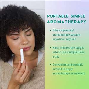 Inhalateur nasal portable <span class=keywords><strong>à</strong></span> l'<span class=keywords><strong>huile</strong></span> <span class=keywords><strong>essentielle</strong></span> naturelle de marque privée, mélange d'huiles essentielles pour un sommeil réparateur et relaxant - Product Image 3