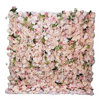 Rosa Simulation Lilienrose Blume Wand Hochzeit Foto Hintergrunddekoration aufrollbare künstliche Blume Wandpaneel