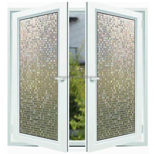 <span class=keywords><strong>Film</strong></span> décoratif pour fenêtre moderne, <span class=keywords><strong>film</strong></span> statique 3D, PVC auto-adhésif, <span class=keywords><strong>film</strong></span> décoratif pour verre aux couleurs arc-en-ciel attrayantes pour la salle de bain - Product Image 1