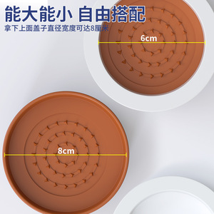 Nivelador de Muebles Ajustable Qinfeng, Almohadilla Antideslizante de Plástico de 3 Capas para Aumentar la Altura, Amortiguador para Gabinetes y Camas - Product Image 2