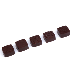 Moldes cuadrados de chocolate de 10G para hornear, confitería, grado alimenticio, desechables, seguros, ecológicos, gran oferta - Product Image 1