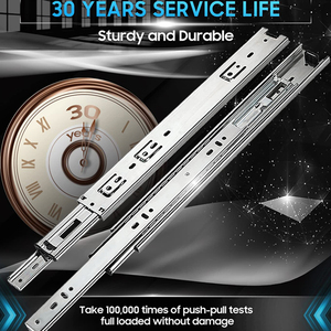 WELLTOP Hot Selling Soft Close <strong>Drawer</strong> Slides Fgv <strong>Drawer</strong> Slide 4 Balls 35cm 24 Inch <strong>Drawer</strong> Slides Rail Soft Close VT.15.046 - Product Image 3