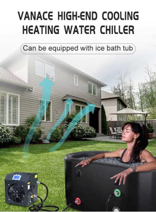 Enfriador de Agua Portátil Compacto con Filtro de Ozono UV y Calefacción, Personalizable de 1HP, 1.5HP y 2HP para Baños de Hielo Comerciales - Product Image 6