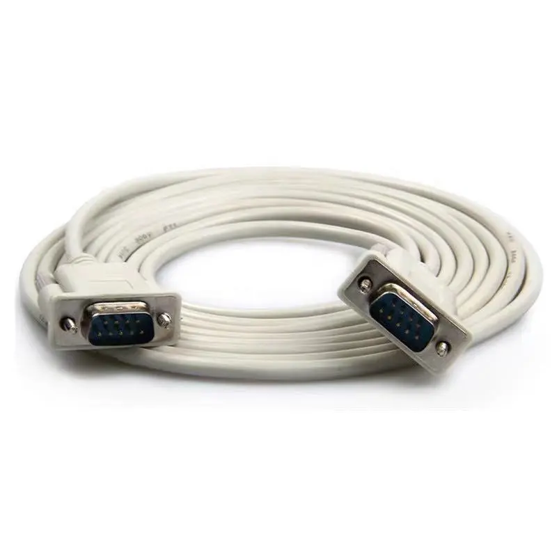 China-Cable de serie de longitud personalizada, Db9 macho a macho, Rs232, precio bajo