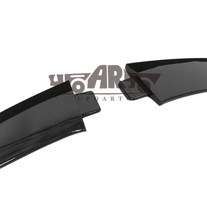 Paraurti anteriore labbro diffusore Splitter nero lucido paraurti anteriore labbro labbro anteriore labbro per Mercedes BenZ A-Class A200 berlina <span class=keywords><strong>2019</strong></span> - Product Image 4