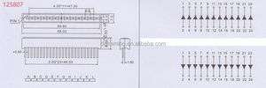 最高品质 12 段 57*7*8mm LED 条形显示屏 Houkem-125807-BSR 运行稳定 - Product Image 6