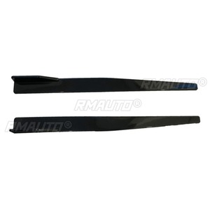 Jupes latérales de style sport noir brillant pour Toyota Corolla 2019-2022, accessoires automobiles - Product Image 5