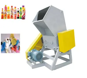 Amutomatic Waste Plastic Recycling Machine for Crushing and Cutting PET Bottle Crusher Recycling Machine