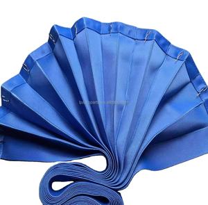 버스 투어 버스 난연 재료 버스 액세서리 용 맞춤형 파란색 접는 그늘 커튼 - Product Image 1