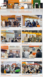 Bluesun panel solar producción de <span class=keywords><strong>electricidad</strong></span> 550W 585W 650W Precio de placa solar bifacial en sistema completo para el hogar - Product Image 5