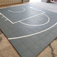 Ladrillos de Drenaje Encajables para Canchas Deportivas Mini en Exteriores/Jardines, con Cancha de Baloncesto de Segunda Mano en Venta