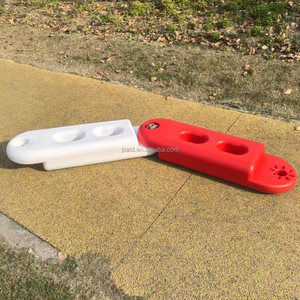 Garde-corps anti-collision pour l'équitation Utilisation sur autoroute Bouée flottante PE Clôture de quai Piste de kart à eau Quai flottant en plastique - Product Image 1