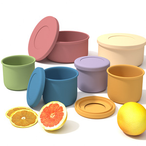 Vente en gros Contenants de stockage en silicone de qualité alimentaire de 1000ml personnalisés Boîte à lunch pour les <span class=keywords><strong>repas</strong></span> des bébés et des adultes - Product Image 4
