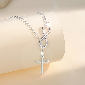 Collana con ciondolo da donna, ipoallergenica, stile classico e alla moda, regalo ideale per le vacanze, per l'uso quotidiano e per i viaggi - Product Image 4