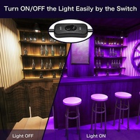 Projecteur LED extérieur 220V IP66 étanche 30W-200W, lumière noire UV 365nm pour éclairage paysager et événements