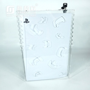 Yageli China Manufacture the Latest Transparent Game Storage Customized Acrylic PS4 Case Professional Service for Display Only - Product Image 1