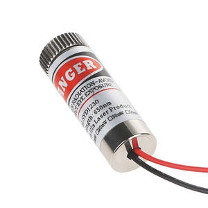 โมดูลเลเซอร์สำหรับงานอุตสาหกรรม ไดโอด 10mW สีแดง แบบเส้นตรงและจุดไขว้ สำหรับการวางตำแหน่งแนวนอน - Product Image 3