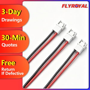 Dây cáp lắp ráp đầu nối JST PH 2 chân tùy chỉnh CH3.96mm cho đèn LED - Product Image 1