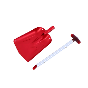Pelle à neige en aluminium de qualité supérieure - Lame carrée rétractable et réglable (27 cm) - Utilisation d'urgence - Marque <span class=keywords><strong>Wolin</strong></span> - Product Image 3
