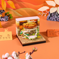 Bloc-notes 3D Laojun Mountain, calendrier, paysage, bloc-notes de bureau, décoration, papeterie, souvenir personnalisable, cadeau de luxe