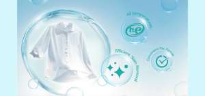 Capsules de détergent à lessive jetables à double chambre de 240g, soluble dans l'eau, odeur durable, écologiques, pour vêtements - Product Image 3