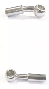 10mm foro 3.2mm modificato sfera Commen <span class=keywords><strong>auto</strong></span> moto in acciaio inox intrecciato idraulico tubo del <span class=keywords><strong>freno</strong></span> linea tubo Banjo puntale raccordo - Product Image 6