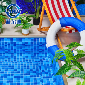 Lander blu blu PVC fodera per <span class=keywords><strong>piscina</strong></span> antiscivolo e Anti-uv per diverse forme di <span class=keywords><strong>piscina</strong></span> in vinile membrana per <span class=keywords><strong>piscina</strong></span> - Product Image 5