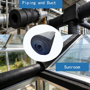 Panneau en mousse NBR/PVC ignifuge, directement de l'usine, pour mur de bâtiment, matériau d'<span class=keywords><strong>isolation</strong></span> acoustique pour la construction - Product Image 3