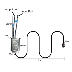 Dc12V24V 5A机柜单控制传感器开关PIR手扫触摸门感应开/关用于控制室内发光二极管照明 - Product Image 4