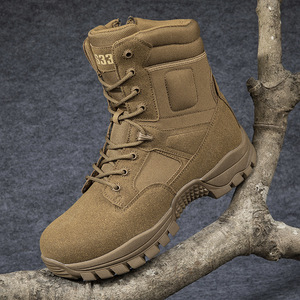 Mid-Cut Delta Desert CQB tattico Outdoor <span class=keywords><strong>Trekking</strong></span> Boots all'ingrosso in maglia di gomma soletta rotonda punta per tutte le stagioni - Product Image 6