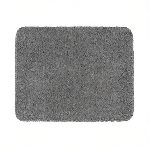 Tapis de bain Astra Suction Mat 75x130cm gris, antidérapant, forte adhérence, pour salle de bain - Product Image 2