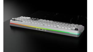 Oem 104 key với màn hình RGB có dây trò chơi Bàn phím Ba chế độ BT đầy đủ Key Hot cắm Gasket mới không dây cơ khí bàn phím máy tính để bàn - Product Image 4