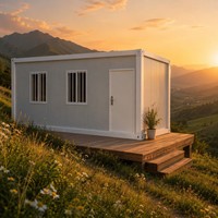 Edificio de Oficinas Prefabricado Modular de 2 Pisos de Diseño Moderno, Casa Contenedor de Instalación Rápida para el Mercado de Oriente Medio
